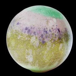 Kugeln & Zapfen^Cristalica GmbH Gartenkugel Bodenkugel 30 cm (mit Scheibe und Stab)