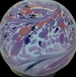 Tiere & Figuren^Art Glass Gartenkugel Gartenflair Bunt (10cm) inkl. Stab