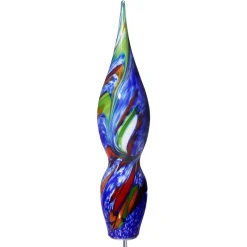 Kugeln & Zapfen^Art Glass Gartenskulptur Atlas 44 cm inkl. Stab