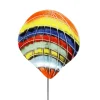Sonstiges^Cristalica Gartenstecker Glasbild Ballon bunt Fusing 43 cm inkl. Stab