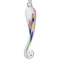 Kugeln & Zapfen^Art Glass Gartenzapfen hängend klein Gartenflair 30 cm mit Stab