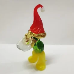 Kinder|Geburtstag^Art Glass Gartenzwerg Medium 6-15cm Glas Figuren Sammeln Vitrine Miniatur Deko