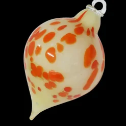 Kugeln & Zapfen^Cristalica GmbH Gartenzwiebel Glaszwiebel zum Hängen Höhe ca. 29cm mit Gebogener Stab