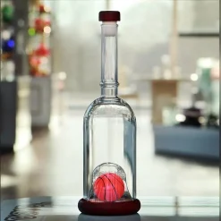 Sport & Hobby|Flaschen^Fan Unikate Geschenkflasche Basketball Präsent 350ml