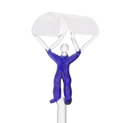 Geburtstag|Sport & Hobby^Fan Unikate Geschenkflasche Fallschirmspringer Präsent 500ml