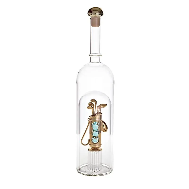 Sport & Hobby|Flaschen^Fan Unikate Geschenkflasche Golftasche Präsent 350 ml