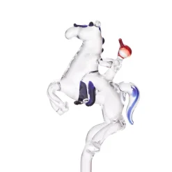 Sport & Hobby|Geburtstag^Fan Unikate Geschenkflasche Pferd Präsent 500ml