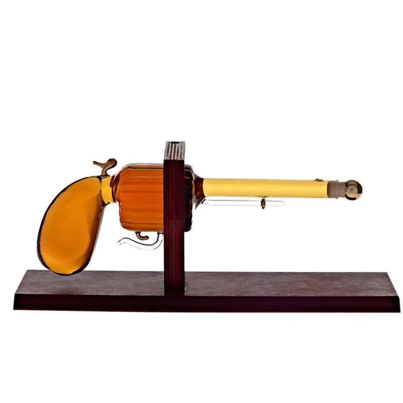 Männer|Beruf^Fan Unikate Geschenkflasche Revolver Präsent 250ml