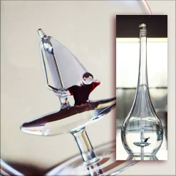 Sport & Hobby|Männer^Fan Unikate Geschenkflasche Segeler Präsent 500ml