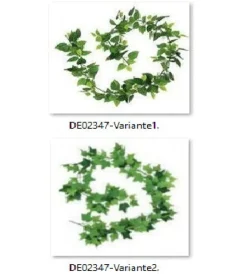 Kunstblumen^Cristalica Girlande-Kunstpflanze, Länge ca. 180cm