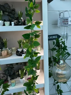 Kunstblumen^Cristalica Girlande-Kunstpflanze, Länge ca. 180cm