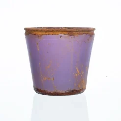 Blumentopf^Glaswaren sonstige Glas Blumentopf Windlicht 12 cm