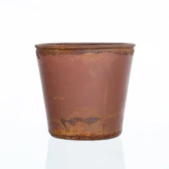 Blumentopf^Glaswaren sonstige Glas Blumentopf Windlicht 12 cm