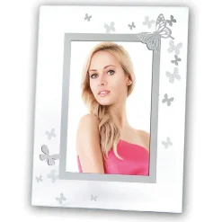 Hochzeit|Hochzeit^Cristalica GmbH Glasbilderrahmen Debby ( Galerie Format 13x18cm Fotorahmen Portrait Kristallglas