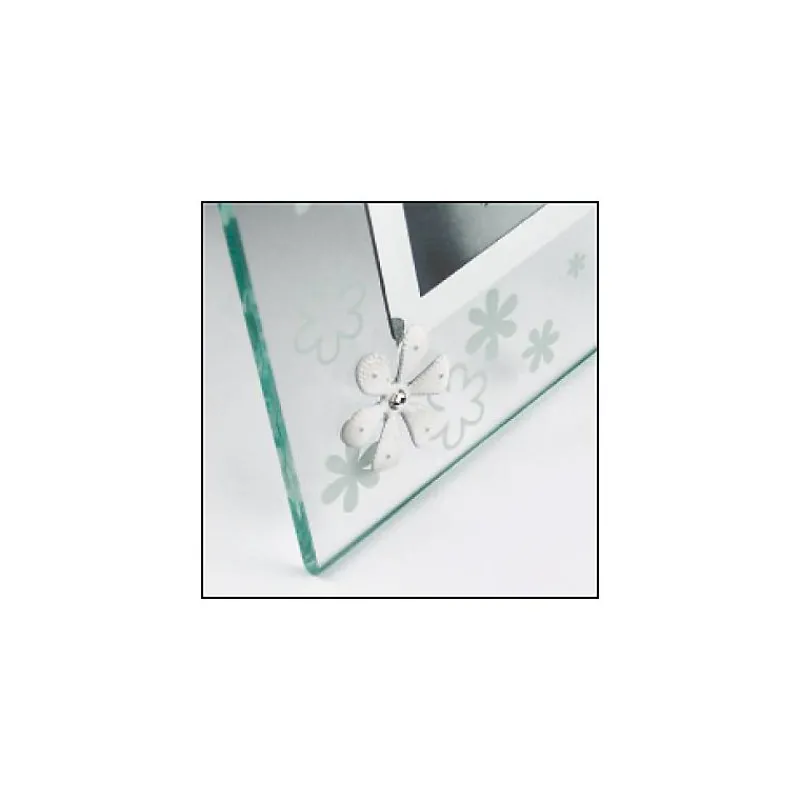 Hochzeit|Hochzeit^Cristalica GmbH Glasbilderrahmen Sarah Galerie Format 13x18cm Fotorahmen Portrait Kristallglas