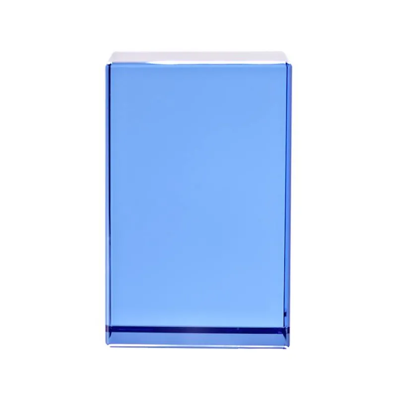 Pokal & Glasblock^Fan Unikate Glasblock Cube Broca Pokal 6cm