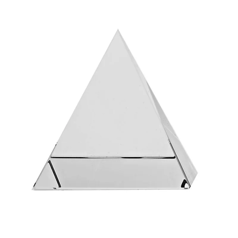 Pokal & Glasblock|Souvenir^Cristalica Glasblock Pyramide Pokal Wahrzeichen Breifbeschwerer Erinnerungsstück div. Größen