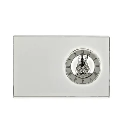 Uhren^Cristalica Glasblockuhr