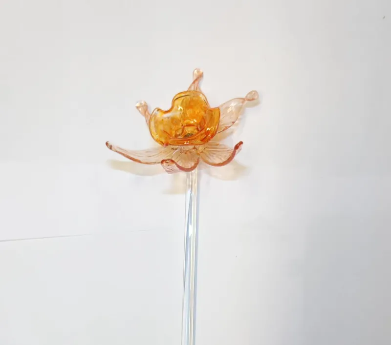 Blumen^Art Glass Glasblume Perle "Fantasia" (60cm)