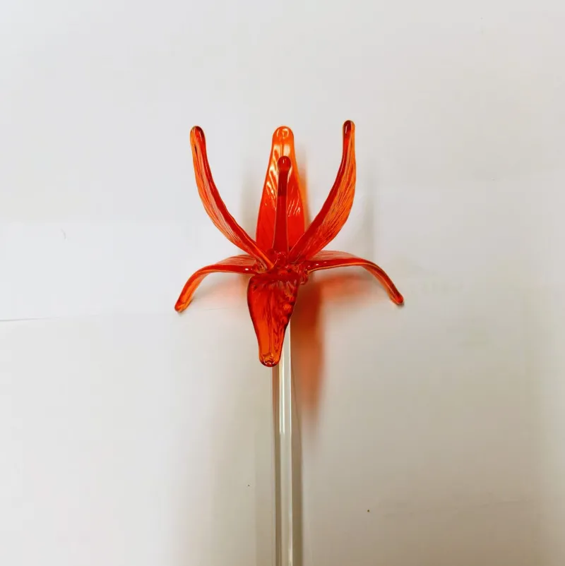 Blumen^Art Glass Glasblume Perle "Fantasia" (60cm)