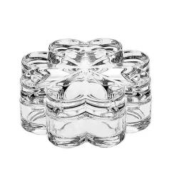 Geburtstag|Schmuckdosen & Schalen^Cristalica Kingdom Glasdose Kleeblatt Imperial 13cm
