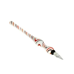 Arbeitszimmer^Art Glass Glasfederschreiber 