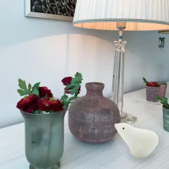 Tiere & Figuren^Cristalica Glasfigur Bär Höhe ca. 7,5cm/Länge ca. 12cm Weiß Handarbeit