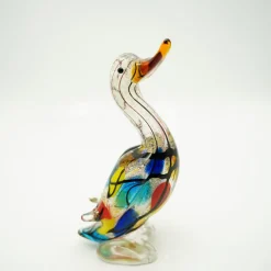 Tiere & Figuren|Ostern^Cristalica Glasfigur Ente Höhe ca. 37cm Bunt Handarbeit