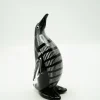 Tiere & Figuren|Meerestiere^Cristalica Glasfigur Pinguin Höhe ca. 18,5cm Handarbeit