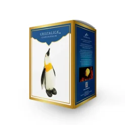 Tiere & Figuren^Cristalica Glasfigur Pinguin Höhe ca. 20,5cm Handarbeit