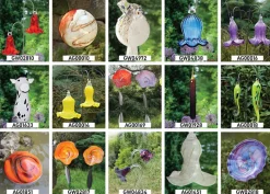 Tiere & Figuren^Art Glass Glas-Hut-Pilz 33cm Gartenflair inkl. Stab