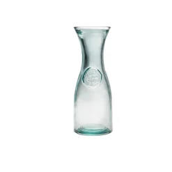 Karaffe & Dekanter|Recycling Glas^Cristalica Glaskaraffe Krug Kanne Wasserflasche Authentic 800 ml Recycling-Glas