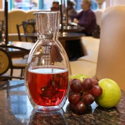 Karaffe & Dekanter|Gläser Doppelwandig^Fan Unikate Glaskaraffe Thermo 1300ml