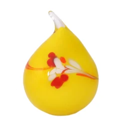 Kugeln & Zapfen^Cristalica Glaskegel Gartendekoration 26 cm inkl Stab