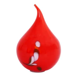 Kugeln & Zapfen^Cristalica Glaskegel Gartendekoration 26 cm inkl Stab