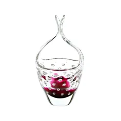 Ostern|Ostern^Art Glass Glaskorb Red Queen 23 cm