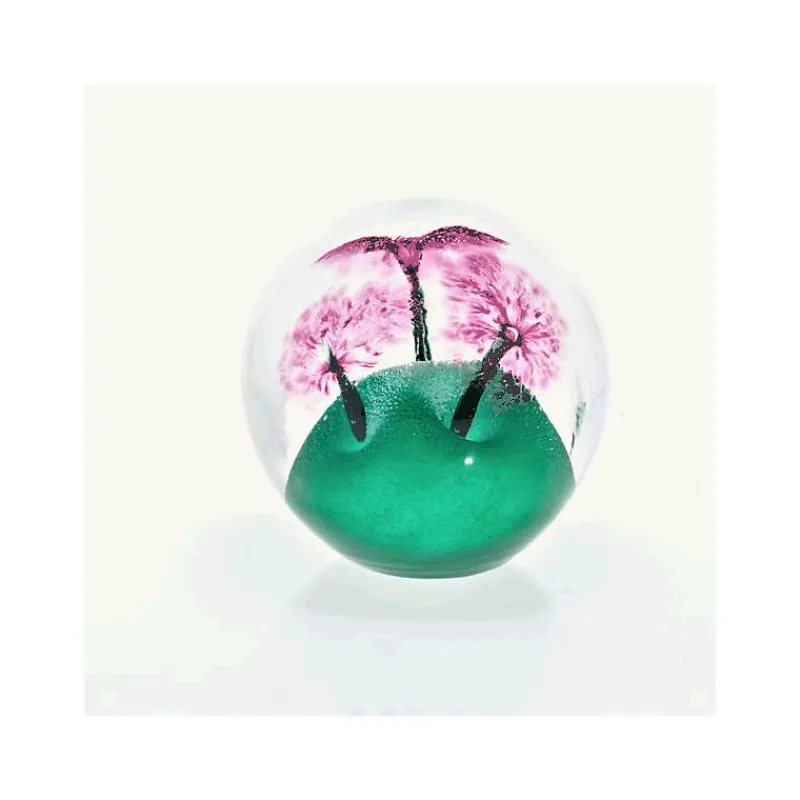 Arbeitszimmer^Art Glass Glaskugel/ Briefbeschwerer (10cm)
