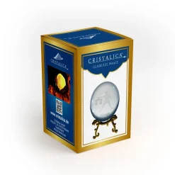 Sternzeichen|Valentienstag^Cristalica Glaskugel mit Sternzeichen und Stand Durchmesser ca. 6cm