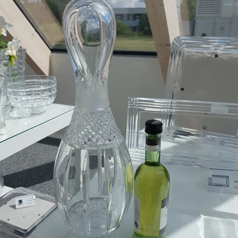 Pokal & Glasblock|Sport & Hobby^Glaswaren sonstige Glaspokal Bowling Kegel Pin Imperial 38 cm