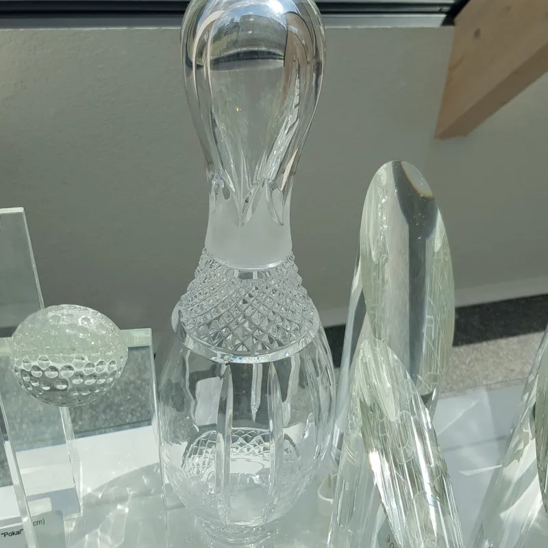 Pokal & Glasblock|Sport & Hobby^Glaswaren sonstige Glaspokal Bowling Kegel Pin Imperial 38 cm