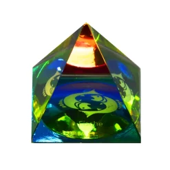 Valentienstag|Frauen^Cristalica Glaspyramide mit Sternzeichen Höhe ca. 6,5cm