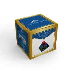 Valentienstag|Frauen^Cristalica Glaspyramide mit Sternzeichen Höhe ca. 6,5cm