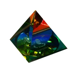 Valentienstag|Frauen^Cristalica Glaspyramide mit Sternzeichen Höhe ca. 6,5cm