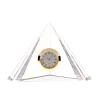 Souvenir|Uhren^Art Glass Glaspyramide Uhr (10cm)