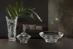 Hochzeit|Hochzeit^Cristalica Glasschale Melodia 30 cm Schüssel Kristallglas Retroschliff