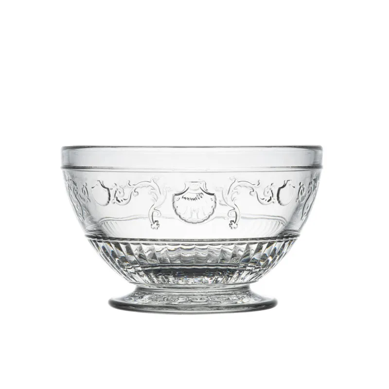 Schalen & Schüsseln|Dessertschalen^Cristalica Glasschale Versailles 10,5cm Dessertschälchen Kompottschale transparent Vintage