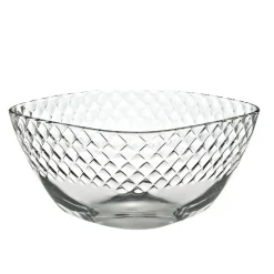 Schalen & Schüsseln^Cristalica Glasschale "Wabe" (24 x 24cm)
