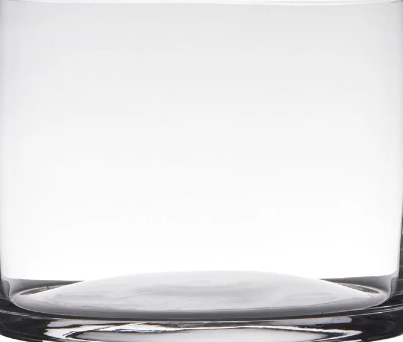 Vasen|Kerzenhalter^Cristalica Glasschale Zylinder 15cm