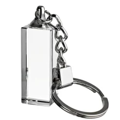 Schlüsselanhänger|Fotogeschenk^Fan Unikate Glasschlüsselanhänger Rechteck Pokal 4 cm