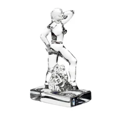 Skulpturen|Skulpturen^German Crystal Glasskulptur Frau (12cm)